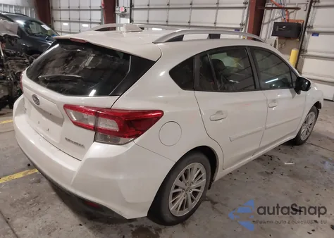 2018 Subaru Impreza 2.0I Premium z USA, uszkodzony, nr VIN 4S3GTAB65J3722853